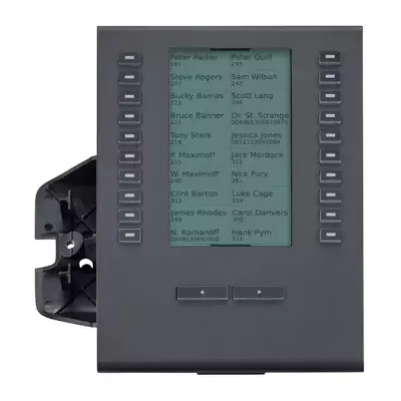 IP pievienošanas modulis Auerswald COMfortel D-XT20i melns 20 taustiņi