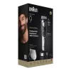 Braun BeardTrimmer 9 BT9560 bārdas trimmeris Baterija 52 2 cm Mitrā un Sausā Melns, Sudrabs