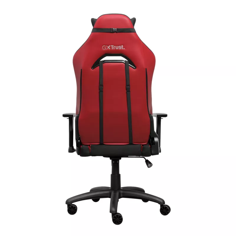 Trust GXT 714 RUYA universāls spēļu krēsls melns, sarkans