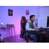 Trust GXT 714 RUYA universāls spēļu krēsls melns, sarkans
