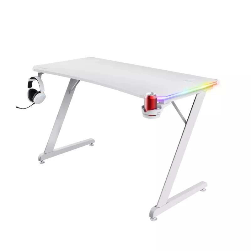 Trust GXT 709W LUMINUS balts