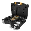 DYMO Rhino 6000+ Industrial Label Maker | Computer Connected Label Maker with Hard Carry Case | Includes 1 Vinyl Tape Cassette1 Flexible Nylon Tape Cassette and Rechargeable Lithium Ion Battery