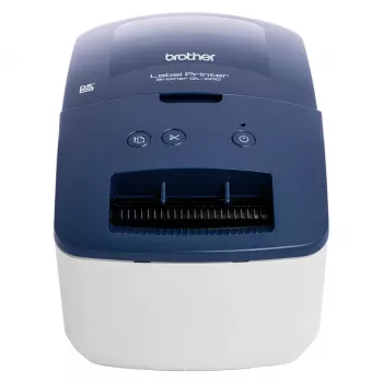 Brother QL-600B etiķešu printeris termiskā druka 300 x 600 DPI 71 mm/s vadu DK