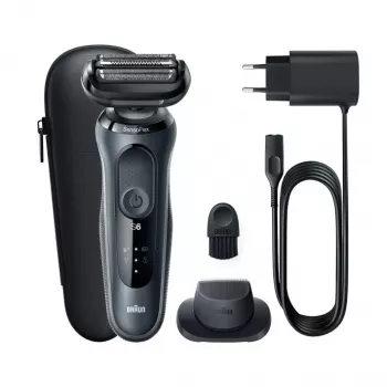 Braun Series 6 61-N1200s Folijas skuveklis Trimeris Melns