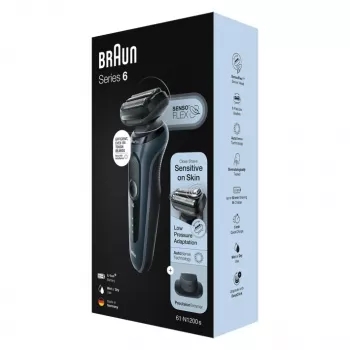 Braun Series 6 61-N1200s Folijas skuveklis Trimeris Melns