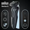 Braun Series 6 61-N1200s Folijas skuveklis Trimeris Melns