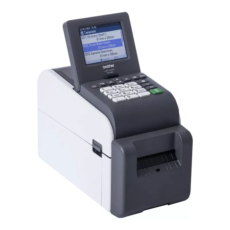 Brother TD-2320DSA203 etiķešu printeris, tiešā termiskā druka, 203 x 203 DPI, 152 mm/s, vadu Ethernet LAN