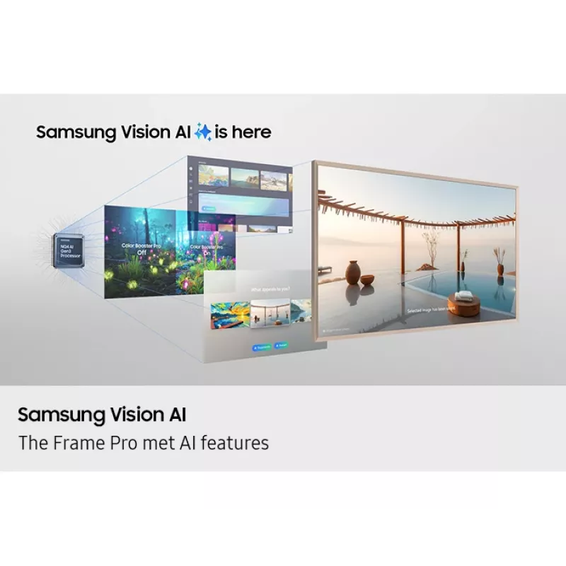 Samsung The Frame QE65LS03FWU 165,1 cm (65 collas) 4K Ultra HD viedtelevizors, melns