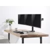 Equip 17 collu-27 collu regulējams trīskāršs monitoru galda statīvs