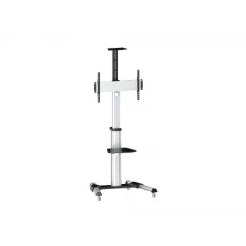 Equip 650602 37-70“ 90° Rotējošs Viena Displeja LFD Grozs, 50 kg, 94 cm (37 collas), 177,8 cm (70 collas), 200 x 200 mm, 600 x 400 mm, -12 - 5°