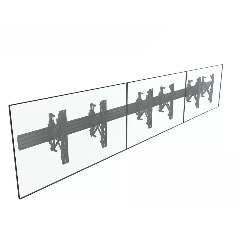 Equip 37 collu-65 collu modulārs Push-In Pop-Out TV sienas stiprinājuma kronšteins
