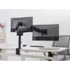 Equip 17 collu-32 collu dubultais monitora galda stiprinājuma kronšteins