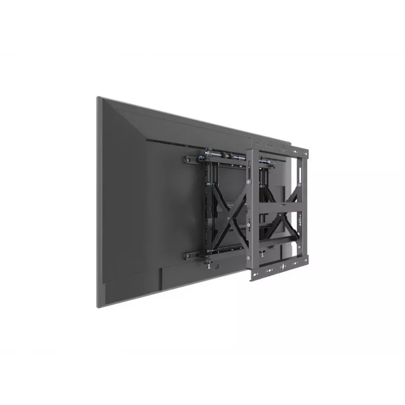 Equip 19 collu-55 collu Push-In Pop-Out TV sienas stiprinājuma kronšteins, 50 kg, 48,3 cm (19 collas), 139,7 cm (55 collas), 100 x 100 mm, 600 x 400 mm, 0 - 10°
