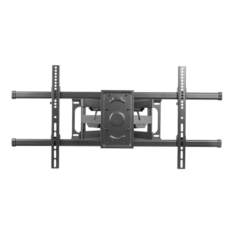 Equip 37 collu - 90 collu noliecams/grozāms TV sienas stiprinājums, 200 x 200 mm, 816 x 410 mm, -15 - 5°, -60 - 60°, tērauds, melns