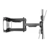 Equip 37 collu - 90 collu noliecams/grozāms TV sienas stiprinājums, 200 x 200 mm, 816 x 410 mm, -15 - 5°, -60 - 60°, tērauds, melns