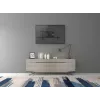 Equip 37 collu - 90 collu noliecams/grozāms TV sienas stiprinājums, 200 x 200 mm, 816 x 410 mm, -15 - 5°, -60 - 60°, tērauds, melns