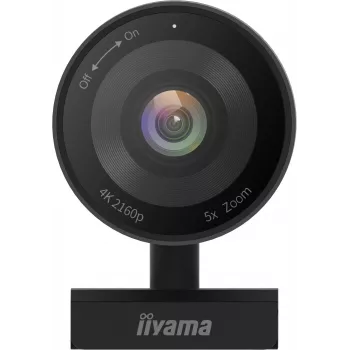 iiyama UC-CAM10PRO-1 tīmekļa kamera 8,46 MP 2160 x 1080 pikseļi USB-C Melna