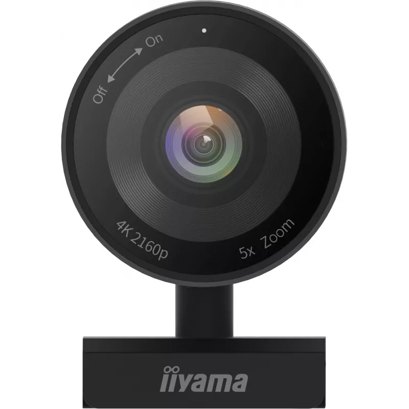 iiyama UC-CAM10PRO-1 tīmekļa kamera 8,46 MP 2160 x 1080 pikseļi USB-C Melna