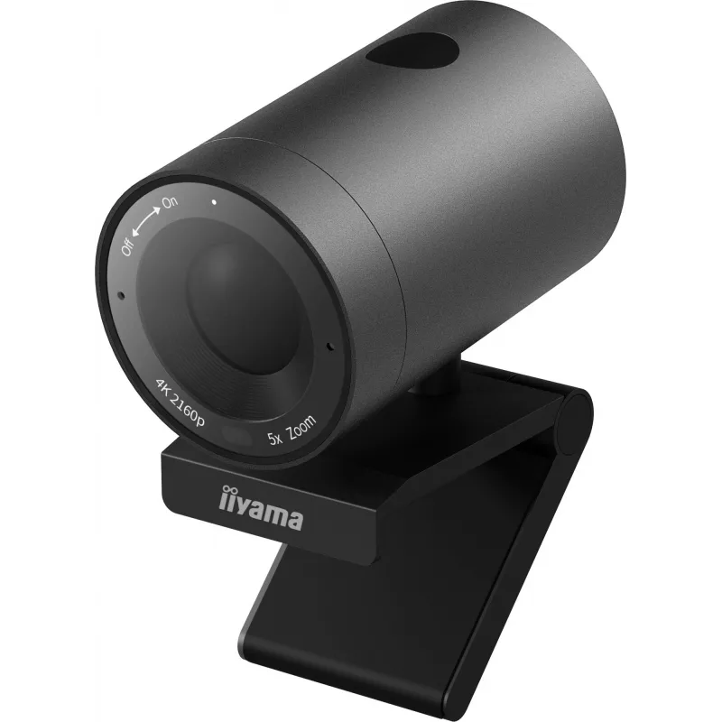 iiyama UC-CAM10PRO-1 tīmekļa kamera 8,46 MP 2160 x 1080 pikseļi USB-C Melna