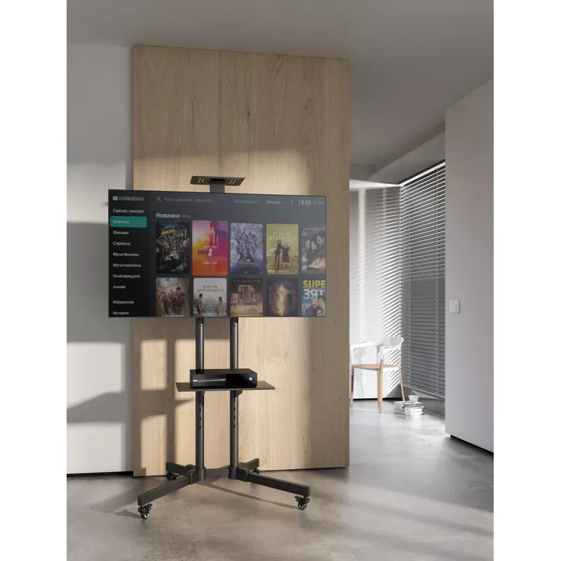 Equip Economy daudzfunkcionālais TV ratiņš