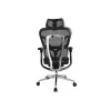 Equip Ergonomic Premium Office Chair with Headrest and Armrests, Melns