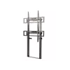 Equip 55 collu-100 collu fiksēts motorizēts sienas stiprinājuma statīvs, 139,7 cm (55 collas), 2,54 m (100 collas), 200 x 200 mm, 800 x 600 mm, Alumīnijs, Plastmasa, Nerūsējošais tērauds, Melns