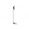 Grīdas TV statīvs/turētājs EQUIP 650614 37–86 collu ekrāniem, līdz 45 kg, VESA 100x100–600x400, augstums 900–1100 mm, slīpums -10° līdz 5°, sudrabains
