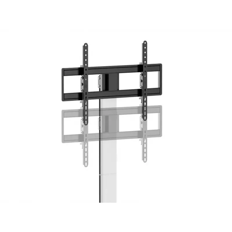 Grīdas TV statīvs/turētājs EQUIP 650614 37–86 collu ekrāniem, līdz 45 kg, VESA 100x100–600x400, augstums 900–1100 mm, slīpums -10° līdz 5°, sudrabains