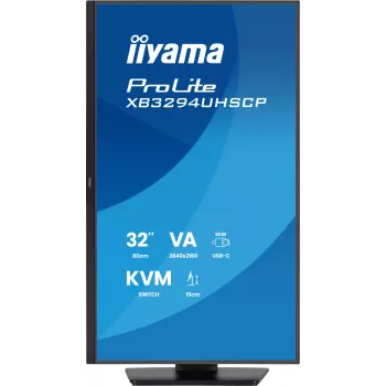 iiyama ProLite XB3294UHSCP-B1 datora monitors 80 cm (31,5 collas) 3840 x 2160 pikseļi 4K Ultra HD Melns