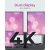 ICY BOX IB-DK2252AC vadu USB 3.2 Gen 1 (3.1 Gen 1) Type-C melns