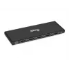 Equip Ultra plāns 4-Port HDMI 2.0 sadalītājs, HDMI, 4x HDMI, 3840 x 2160 pikseļi, melns, alumīnijs, 4K Ultra HD