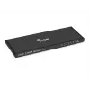 Equip Ultra plāns 4-Port HDMI 2.0 sadalītājs, HDMI, 4x HDMI, 3840 x 2160 pikseļi, melns, alumīnijs, 4K Ultra HD