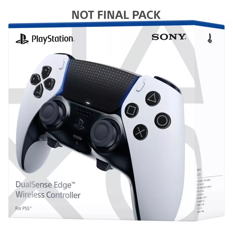 Sony DualSense Edge Melns, balta Bluetooth Gamepad Analogue / Digital PlayStation 5