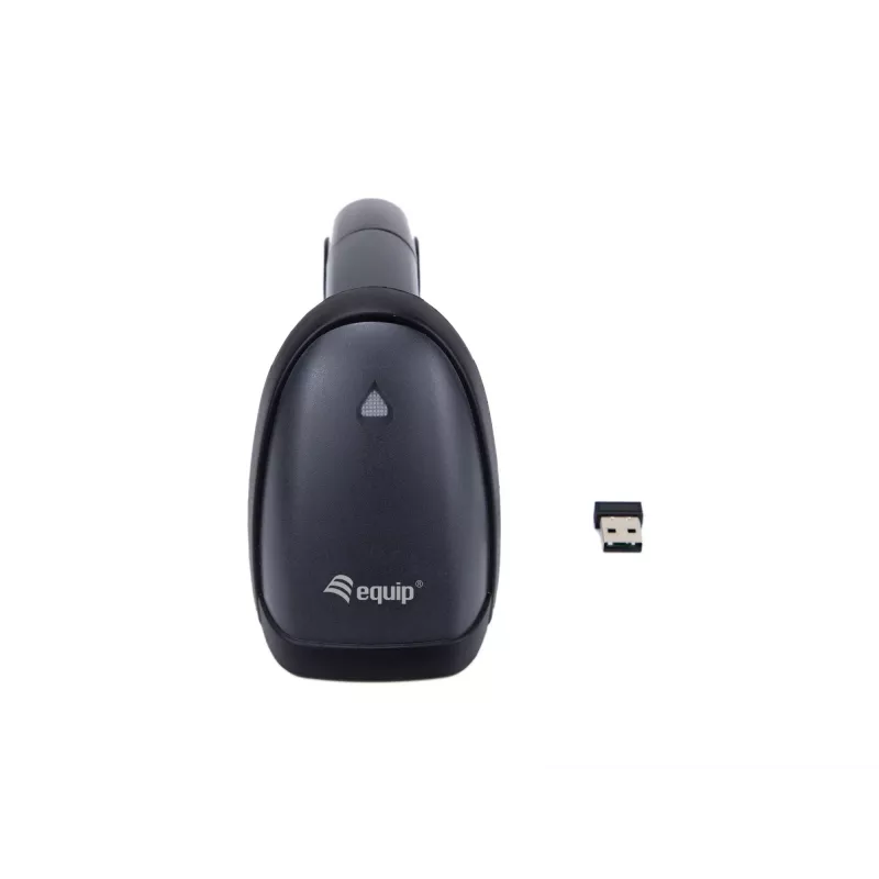 Equip bezvadu 2D divu režīmu 2,4 GHz + Bluetooth svītrkoda skeneris ar statīvu