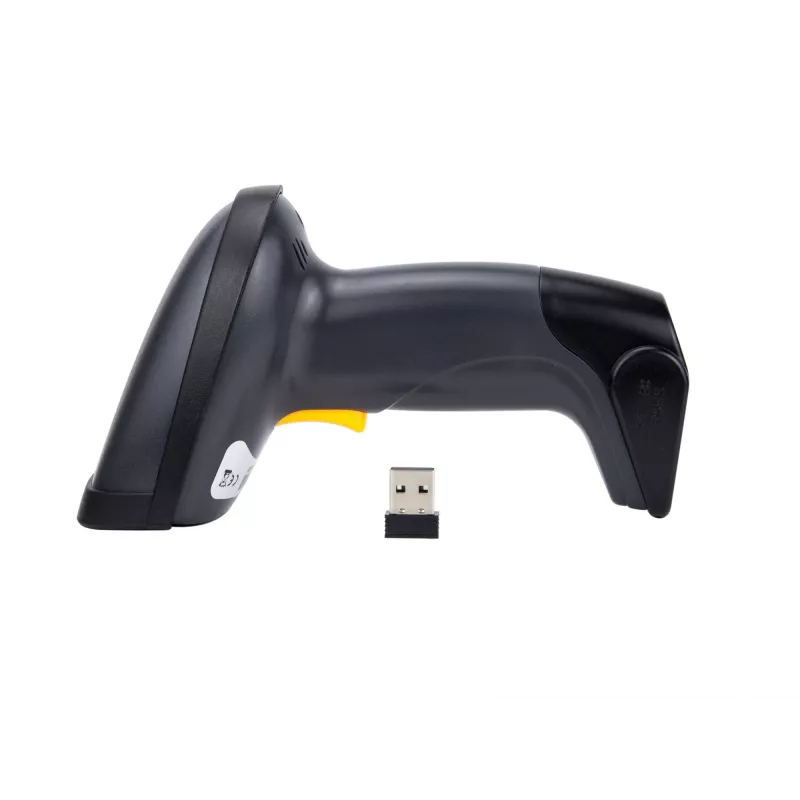 Equip bezvadu 2D divu režīmu 2,4 GHz + Bluetooth svītrkoda skeneris ar statīvu