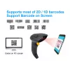 Equip bezvadu 2D divu režīmu 2,4 GHz + Bluetooth svītrkoda skeneris ar statīvu