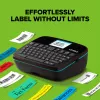DYMO LabelManager Executive 640 CB pārnēsājams etiķešu printeris | Kompakts etiķešu veidotājs ar QWERTY tastatūru | Bluetooth un USB savienojamība | Savietojams ar D1 standarta un izturīgajām etiķetēm