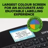 DYMO LabelManager Executive 640 CB pārnēsājams etiķešu printeris | Kompakts etiķešu veidotājs ar QWERTY tastatūru | Bluetooth un USB savienojamība | Savietojams ar D1 standarta un izturīgajām etiķetēm