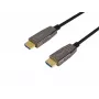Equip HDMI 2.1 Active Optical kabelis, 10 m, 8K/60 Hz, HDMI Type A (Standard), HDMI Type A (Standard), 3D, Audio Return Channel (ARC), Melns