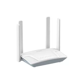 D-Link 4G LTE N300 Wi-Fi ROUTER, Wi-Fi 4 (802.11n), vienjoslas (2,4 GHz), Ethernet LAN, 4G, balts, galda maršrutētājs