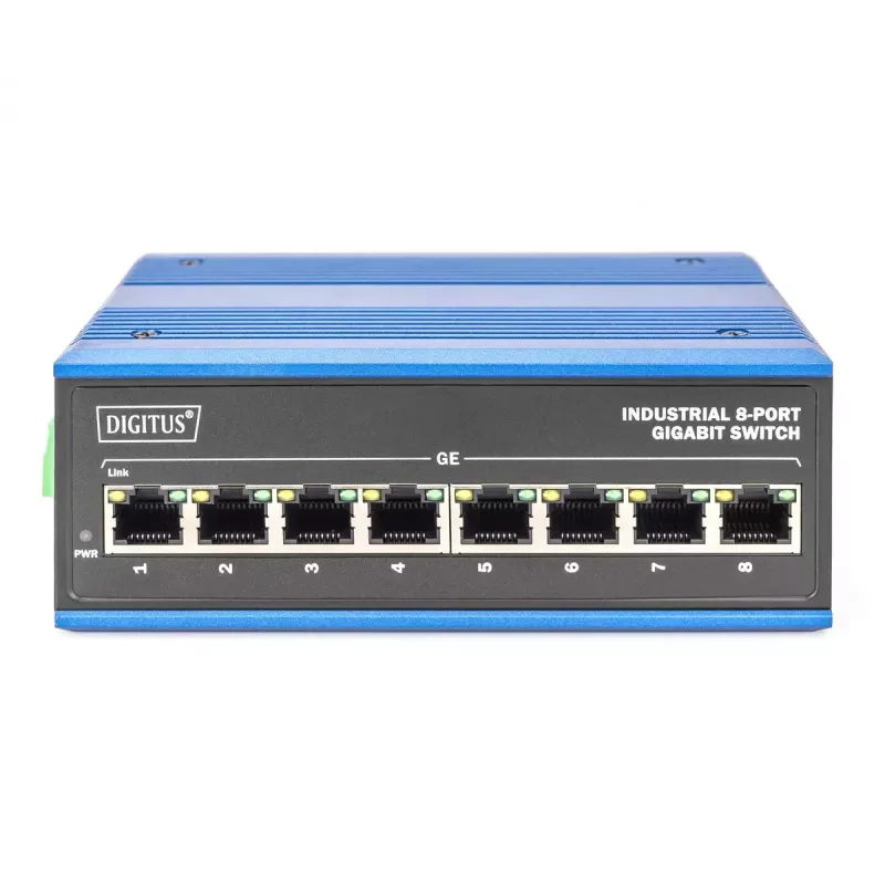 Nepārvaldīts slēdzis Digitus DN-651119 8 portu Gigabit Ethernet