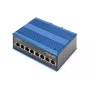 Nepārvaldīts slēdzis Digitus DN-651119 8 portu Gigabit Ethernet