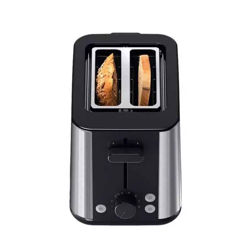 Braun HT101BI-HT1510BK 8 2 šķēles 900 W melna, nerūsējošais tērauds