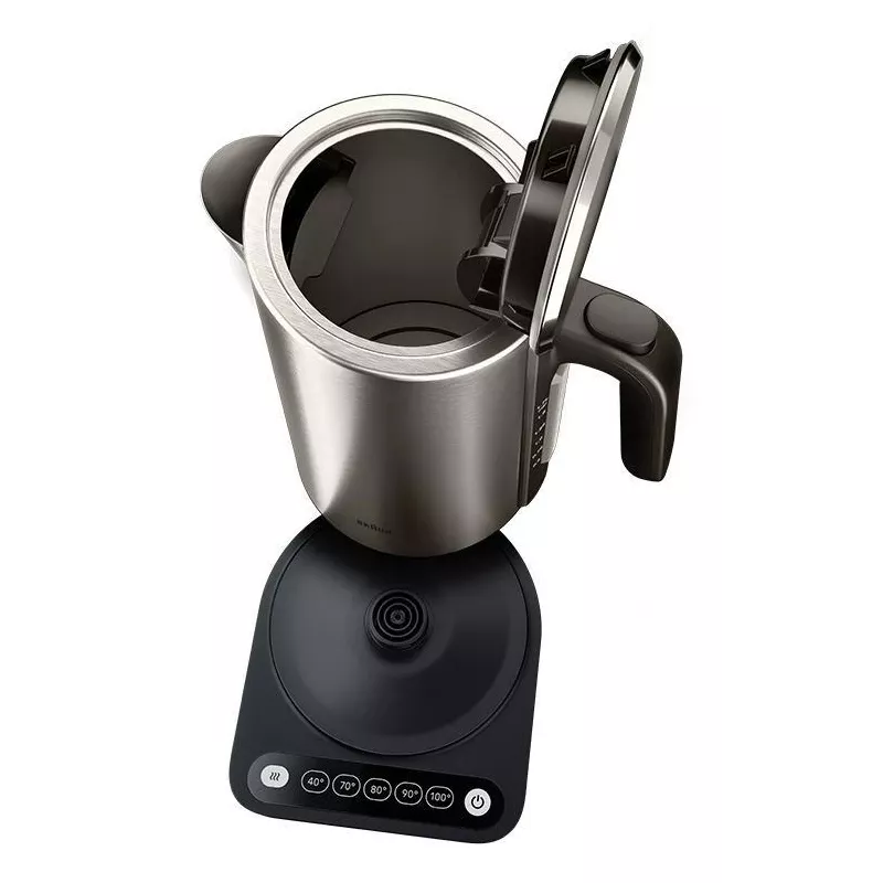 Braun WK 5205 BK elektriskā tējkanna 1.7 L 2200 W melna, nerūsējošs tērauds