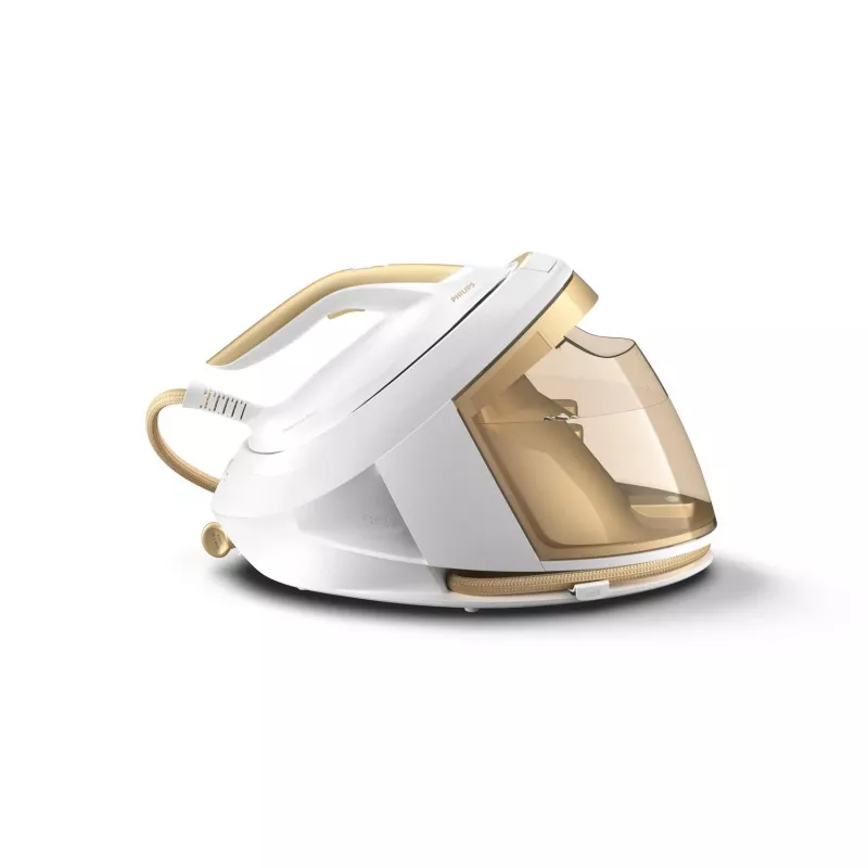 Philips PSG8040/60 tvaika gludināšanas stacija 2700 W 1,8 L SteamGlide Elite gludekļa pamatne Zelts, Balts