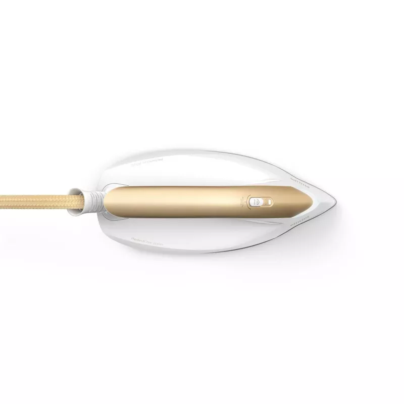 Philips PSG8040/60 tvaika gludināšanas stacija 2700 W 1,8 L SteamGlide Elite gludekļa pamatne Zelts, Balts