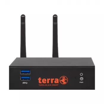Aparatūras ugunsmūris Wortmann AG TERRA 6466370 Desktop — 1,85 Gbit/s caurlaides spēja, divjoslu Wi‑Fi, 10 lietotāji