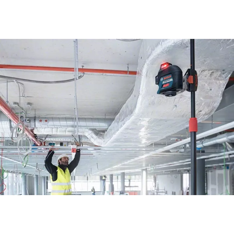 Bosch GLL 3-80 Professional līnijas lāzernivelieris 30 m 630 - 650 nm (< 10 mW)
