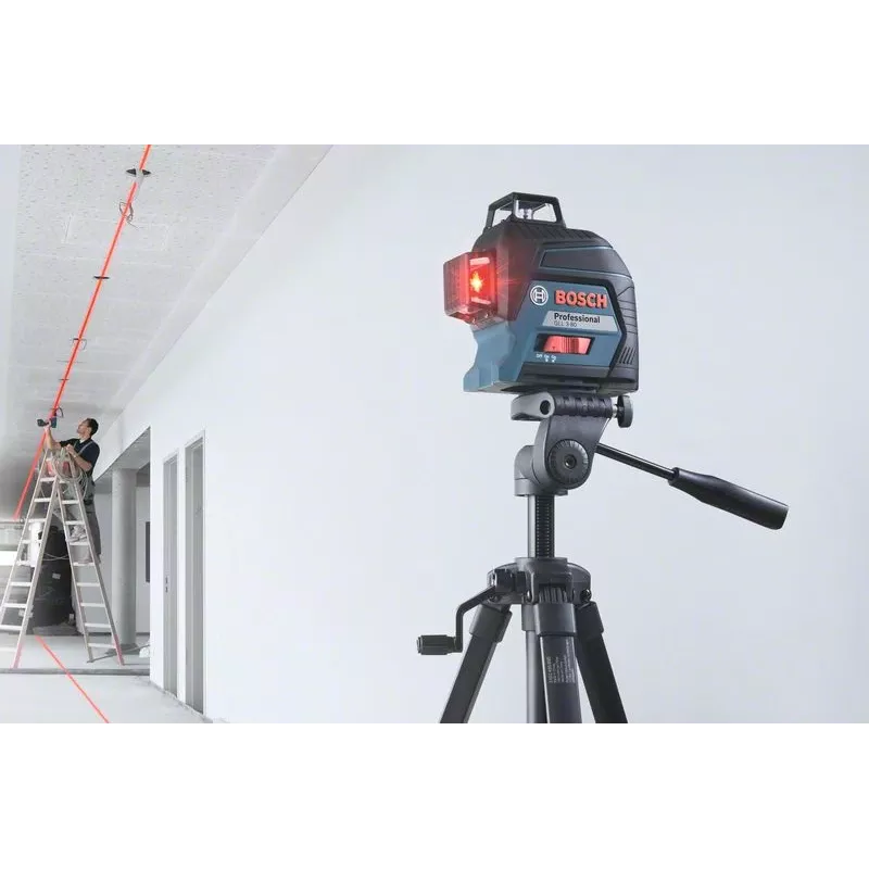 Bosch GLL 3-80 Professional līnijas lāzernivelieris 30 m 630 - 650 nm (< 10 mW)
