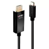 Lindy 1 m USB-C uz HDMI 4K60 adaptera kabelis ar HDR